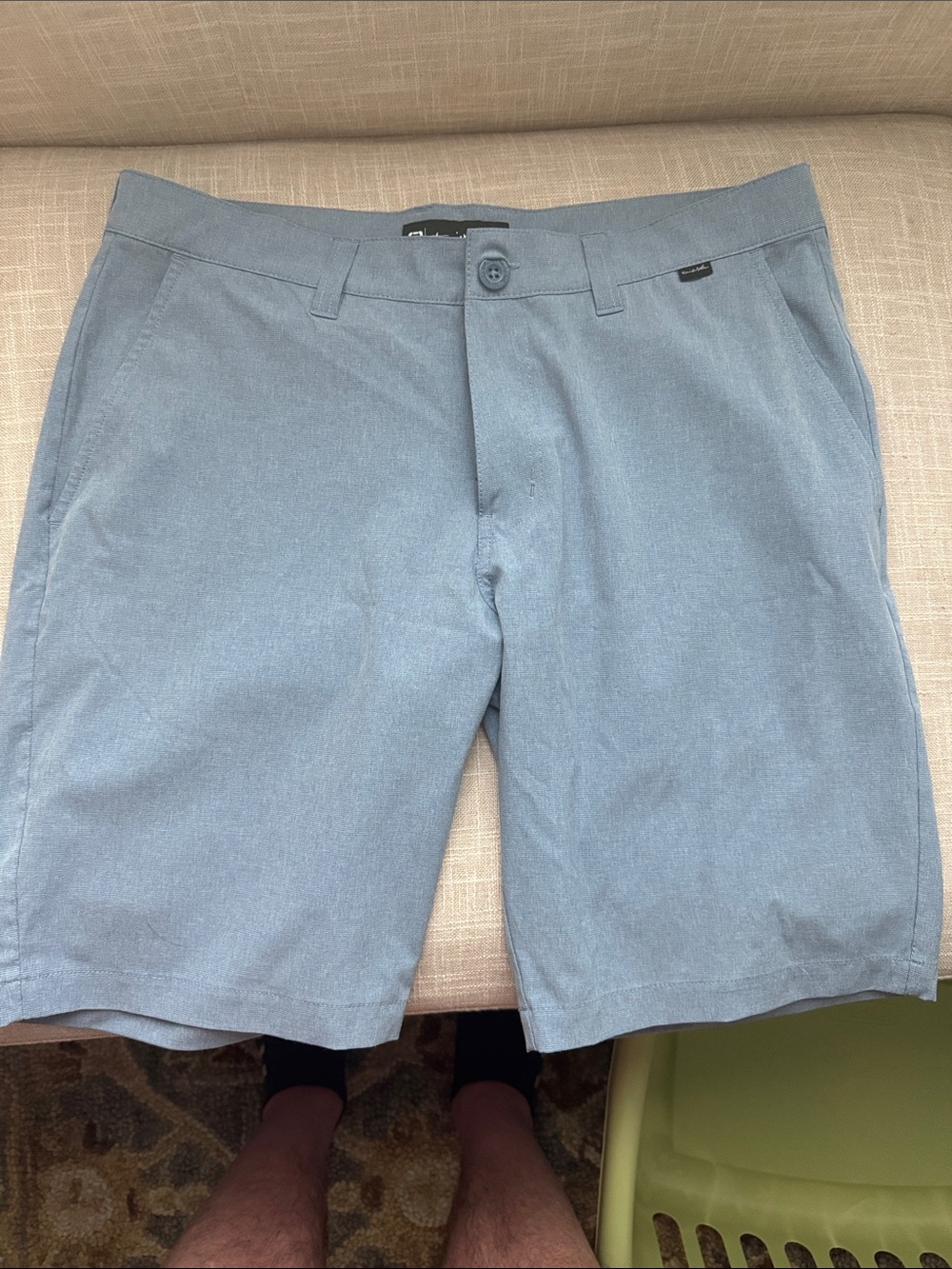 TravisMathew Beck Flat Front Performance Golf Shorts (Style 1MM208) Size 33